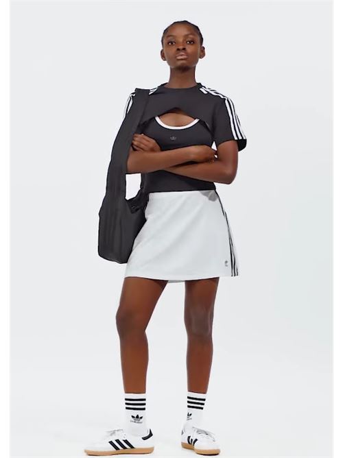 3s mini skirt ADIDAS ORIGINAL | JD0284WHITE/BLACK